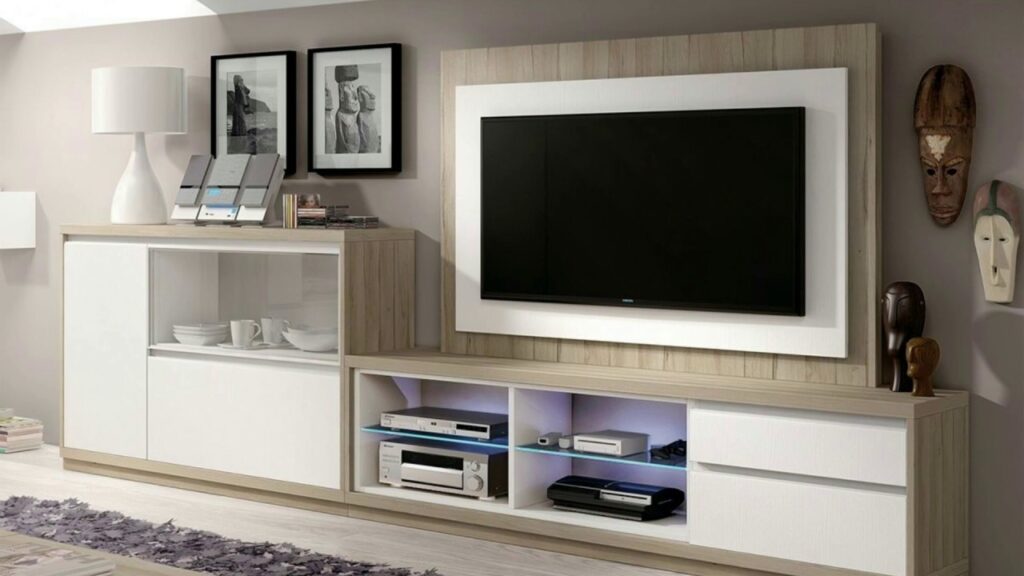 Cómo integrar roperos y muebles de TV en la decoración de tu casa